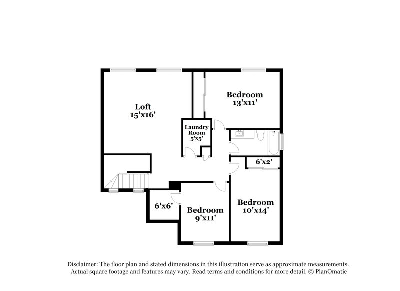 2,000/Mo, 12909 N 127th Ln El Mirage, AZ 85335 Floor Plan View