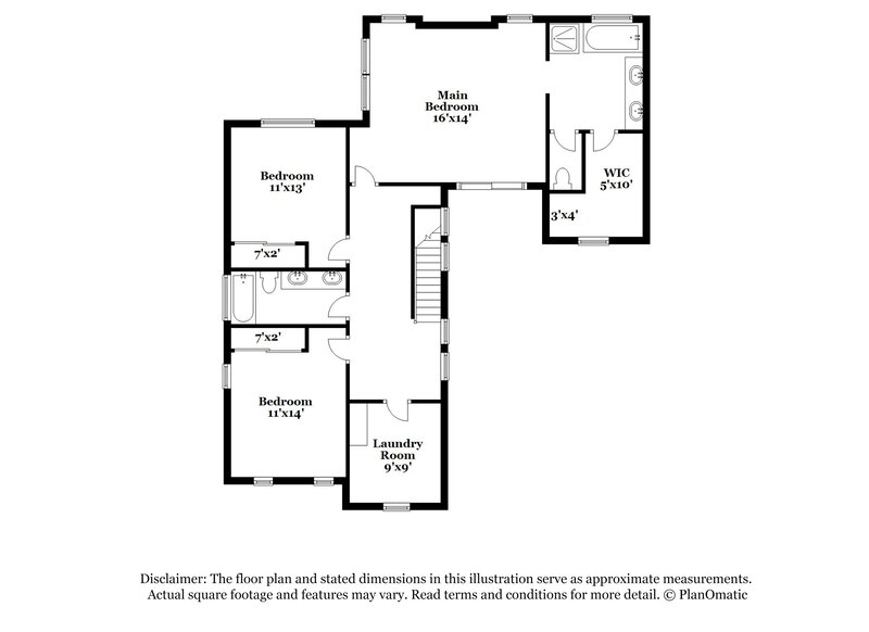 2,425/Mo, 3419 W Darien Way Phoenix, AZ 85086 Floor Plan View 2