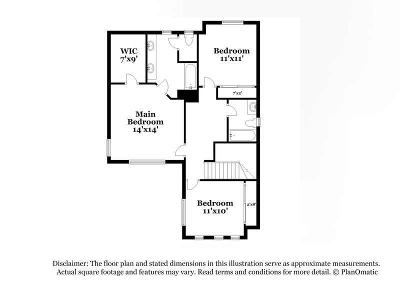 2,240/Mo, 3639 E Yeager Ct Gilbert, AZ 85295 Floor Plan View 2