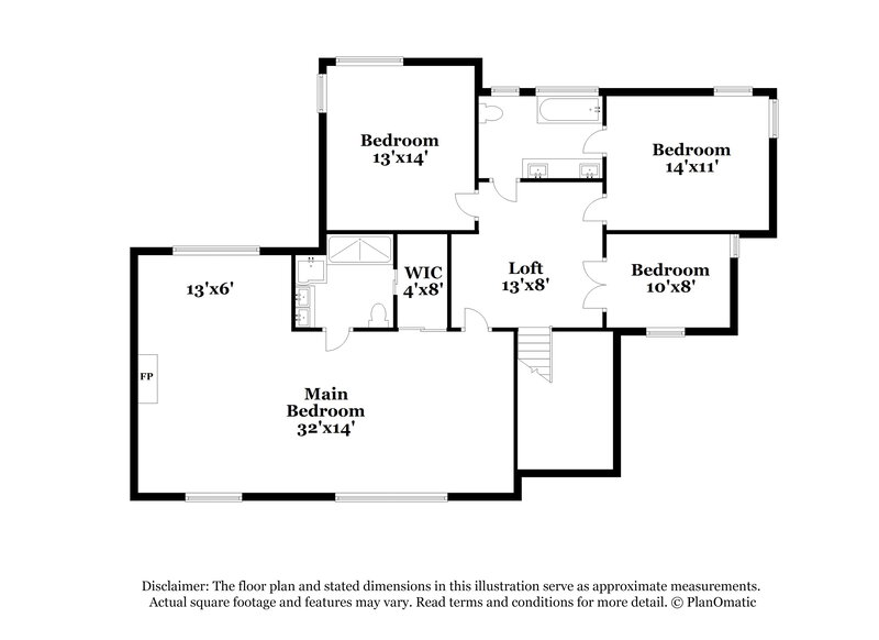 3,585/Mo, 6934 W Kristal Way Glendale, AZ 85308 Floor Plan View 2