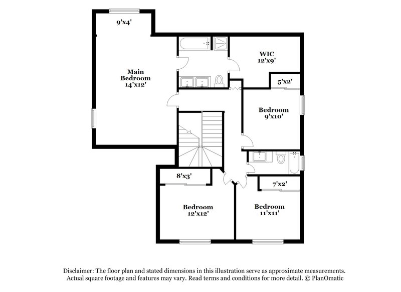 2,810/Mo, 19251 N 79th Dr Glendale, AZ 85308 Floor Plan View 2