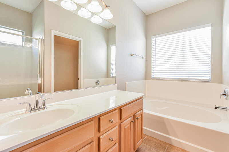1,880/Mo, 17747 W Port Royale Ln Surprise, AZ 85388 Main Bathroom View