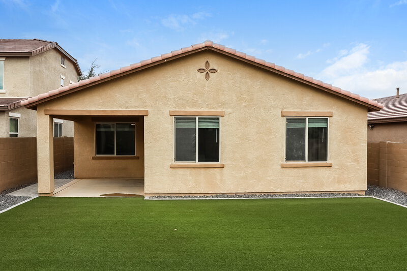 1,895/Mo, 4411 W Kirkland Ave San Tan Valley, AZ 85144 Rear View