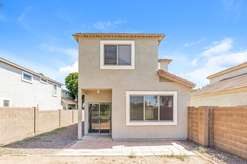 1,885/Mo, 1312 S Boulder Ct Unit B Gilbert, AZ 85296 Rear View