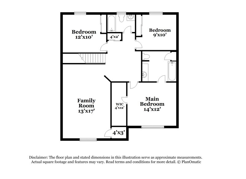 2,185/Mo, 1344 S Portland Ave Gilbert, AZ 85296 Floor Plan View 2