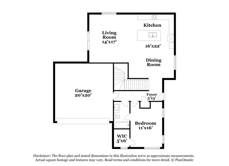 2,880/Mo, 16028 N 74th Ln Peoria, AZ 85382 Floorplan View