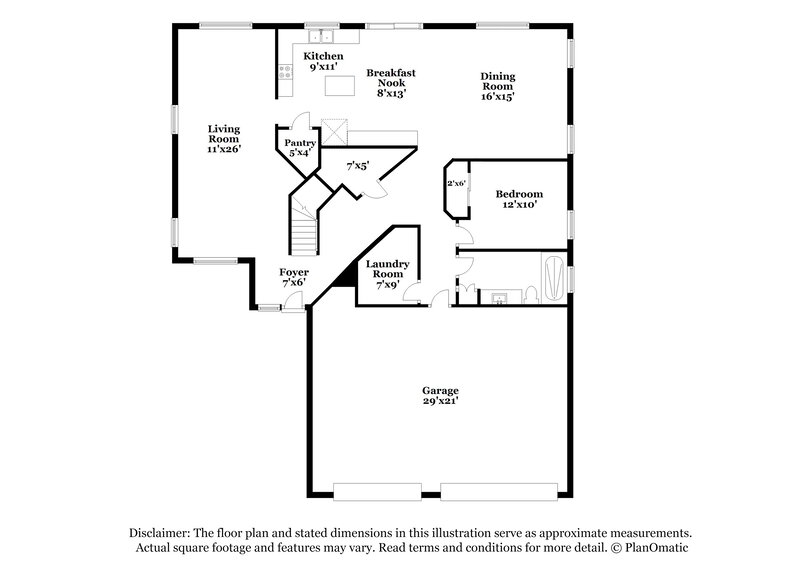 2,855/Mo, 9243 W Salter Dr Peoria, AZ 85382 Floor Plan View