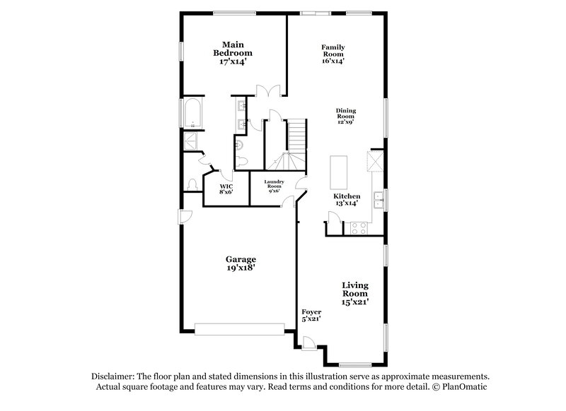2,550/Mo, 4620 W Ellis St Laveen, AZ 85339 Floor Plan View 2