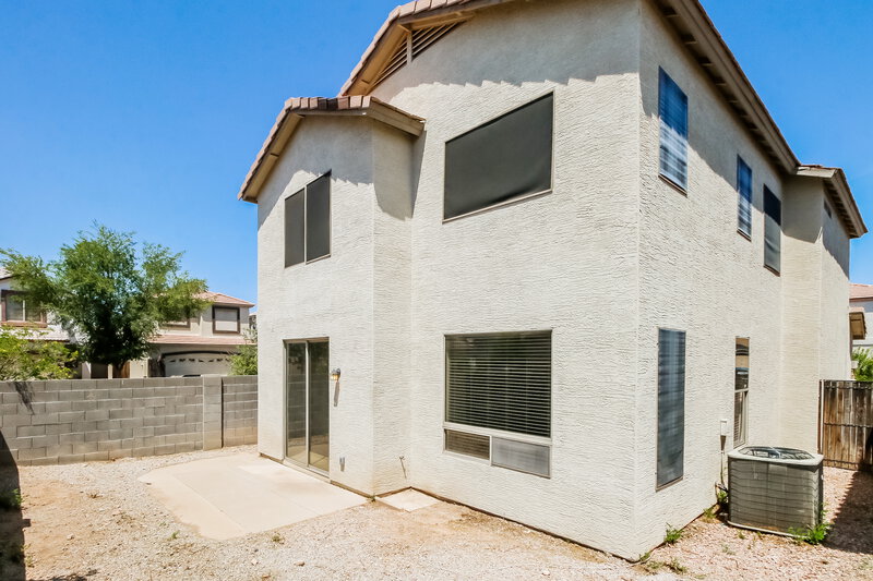 2,065/Mo, 2156 N 30th St Mesa, AZ 85213 Rear View