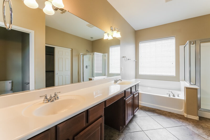 3,155/Mo, 4261 N 157th Ave Goodyear, AZ 85395 Main Bathroom View