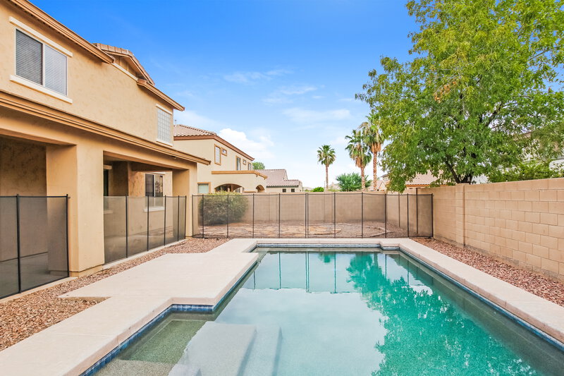 3,190/Mo, 4261 N 157th Ave Goodyear, AZ 85395 Rear View
