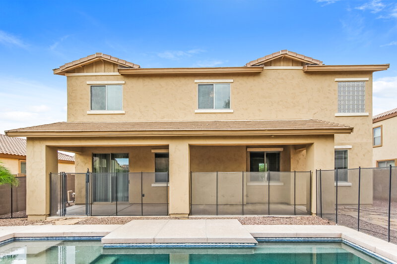 3,190/Mo, 4261 N 157th Ave Goodyear, AZ 85395 Rear View 2