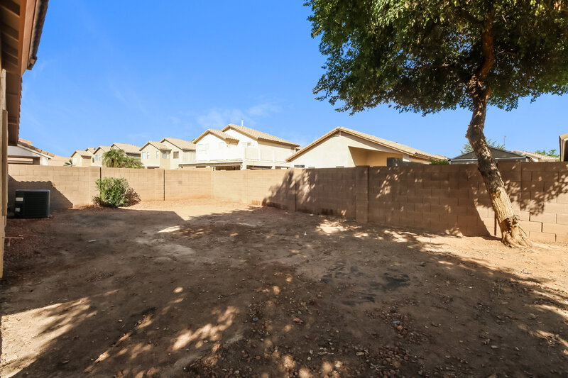 1,725/Mo, 13402 W Watson Ln Surprise, AZ 85379 Backyard View