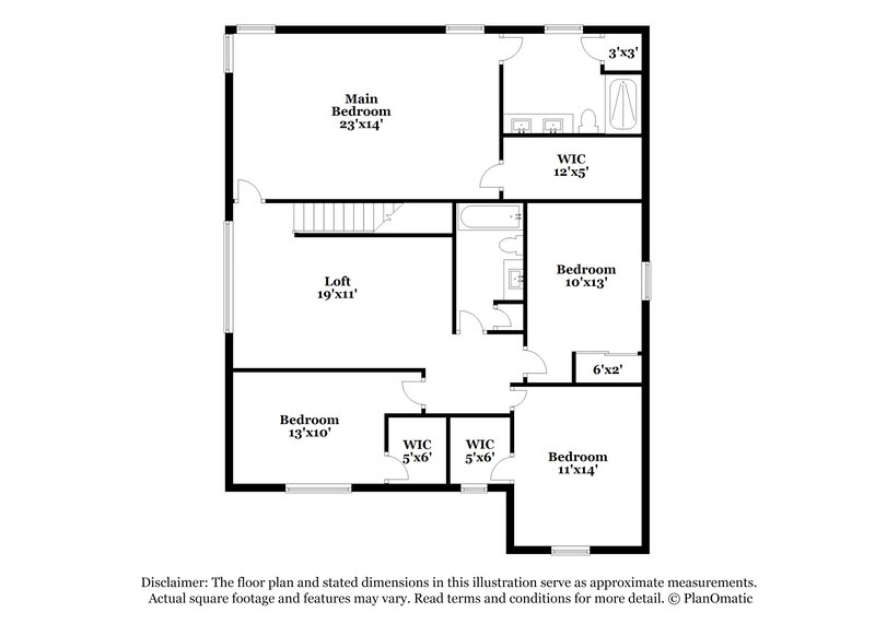 2,495/Mo, 8461 E Lindner Ave Mesa, AZ 85209 Floor Plan View 2
