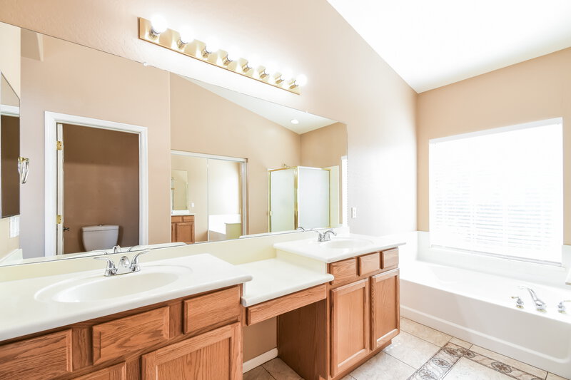 2,815/Mo, 10047 E Lakeview Ave Mesa, AZ 85209 Main Bathroom View