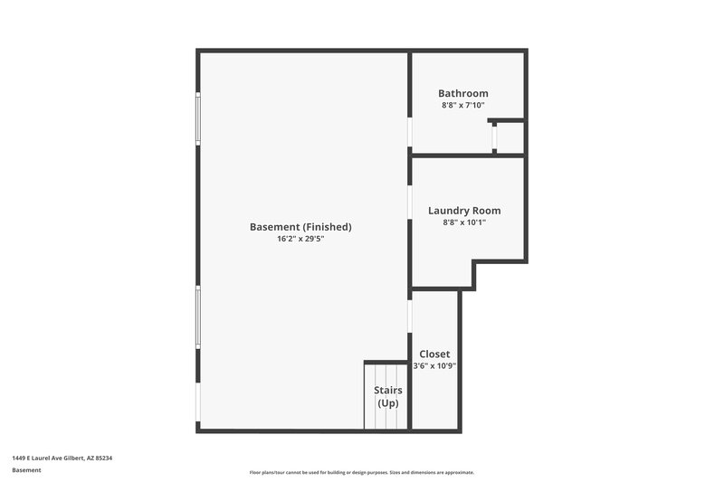 2,390/Mo, 1449 E Laurel Ave Gilbert, AZ 85234 Floor Plan View
