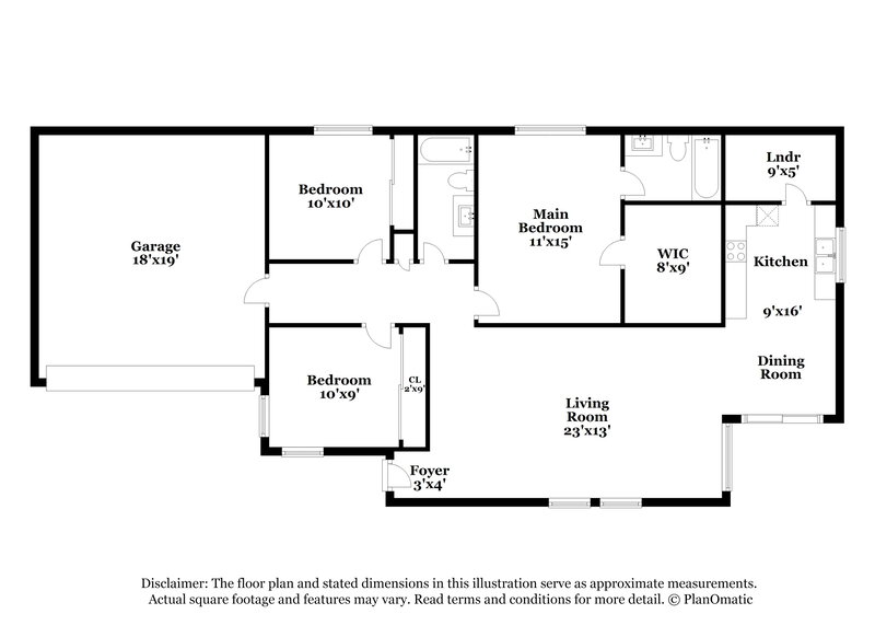 2,185/Mo, 2300 E Gleneagle Dr Chandler, AZ 85249 Floor Plan View