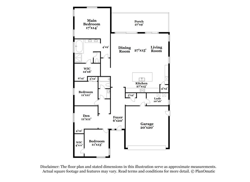 2,885/Mo, 22507 E Munoz St Queen Creek, AZ 85142 Floor Plan View