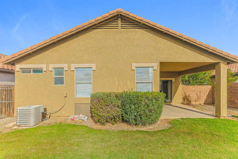 2,210/Mo, 20955 E Desert Hills Blvd Queen Creek, AZ 85142 Rear View