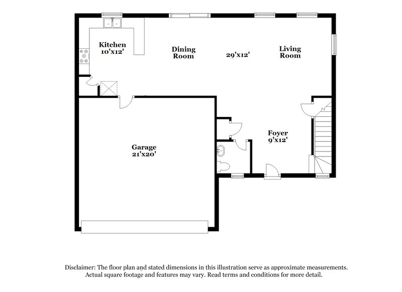 2,160/Mo, 2662 E Waterview Ct Chandler, AZ 85249 Floor Plan View