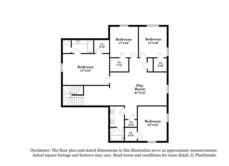 3,475/Mo, 10642 W Anna Ave Peoria, AZ 85383 Floor Plan View