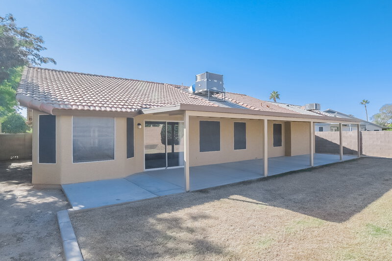2,500/Mo, 4330 W Camino Vivaz Glendale, AZ 85310 Rear View