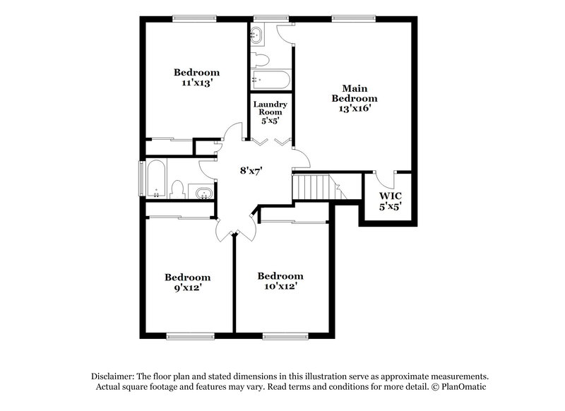 2,270/Mo, 10914 E Wier Ave Mesa, AZ 85208 Floor Plan View 2