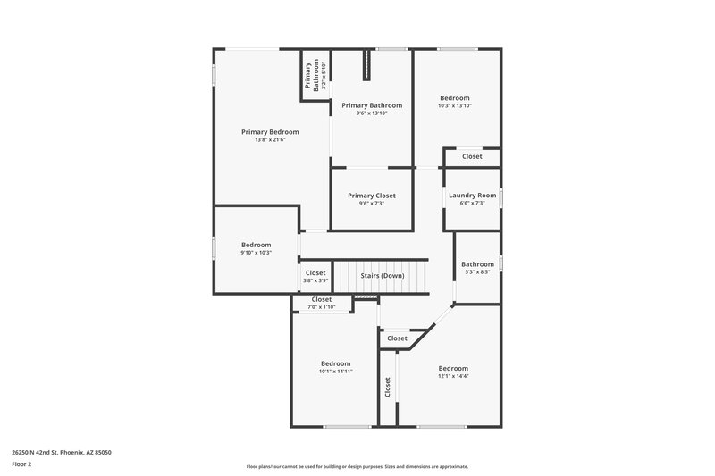 3,115/Mo, 26250 N 42nd St Phoenix, AZ 85050 Floor Plan View 2