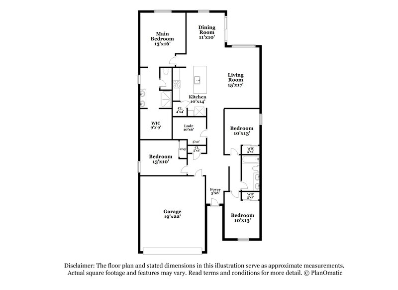 2,345/Mo, 5627 W Walatowa St Laveen, AZ 85339 Floorplan View