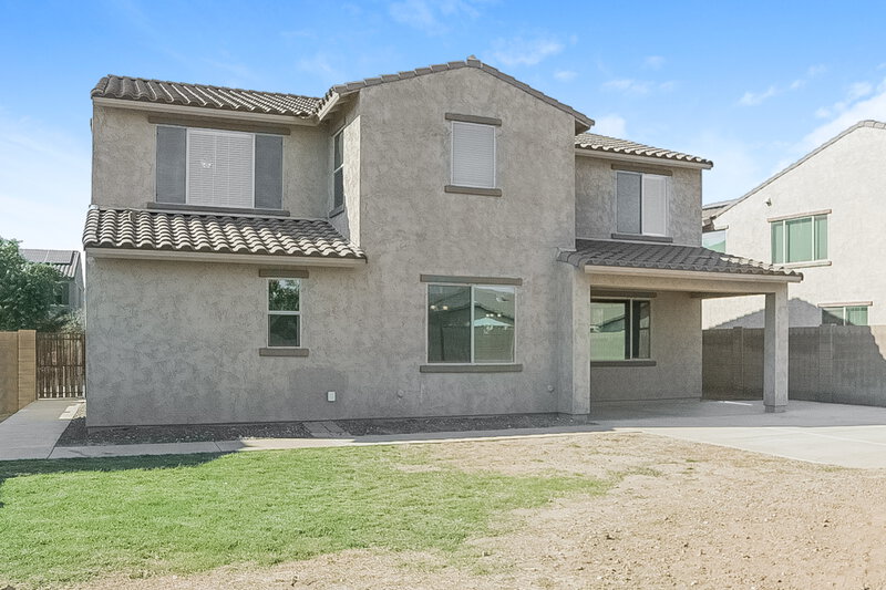 3,645/Mo, 4285 N 180th Ln Goodyear, AZ 85395 Rear View