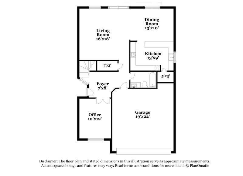 2,015/Mo, 23541 N Desert Dr Florence, AZ 85132 Floor Plan View