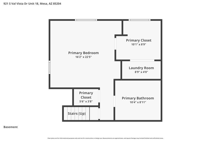 2,180/Mo, 921 S Val Vista Dr Unit 18 Mesa, AZ 85204 Floor Plan View