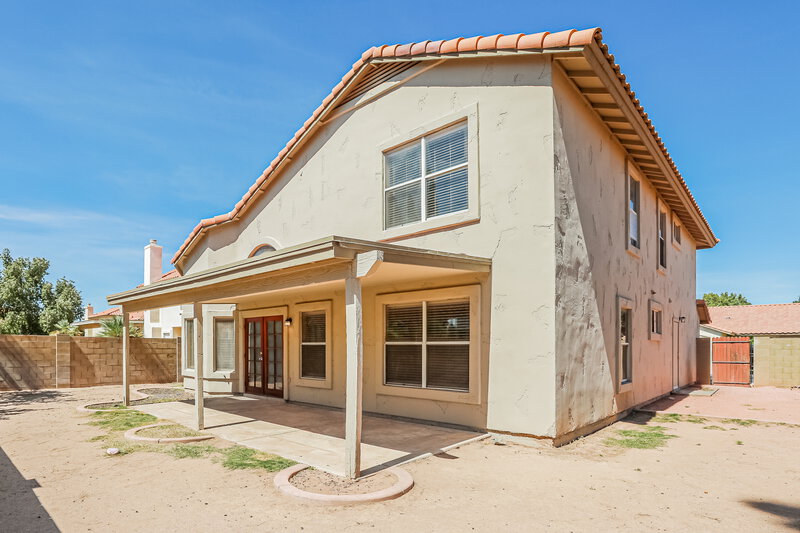 3,005/Mo, 2560 N Lindsay Rd Unit 67 Mesa, AZ 85213 Rear View