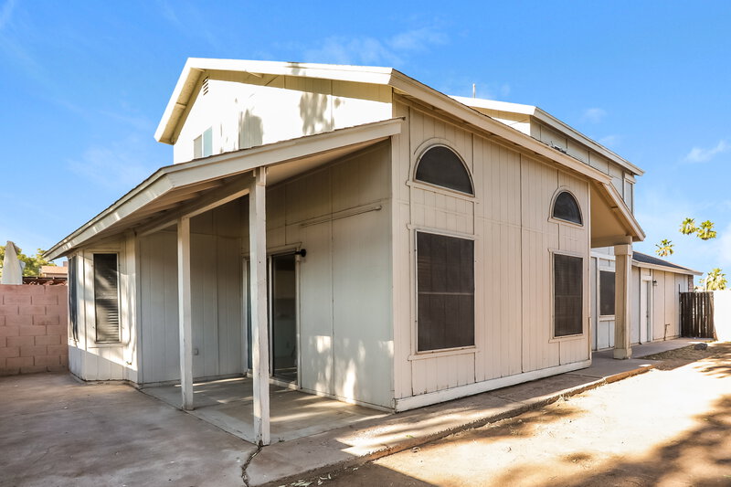 2,200/Mo, 1915 S 39th St Unit 7 Mesa, AZ 85206 Rear View
