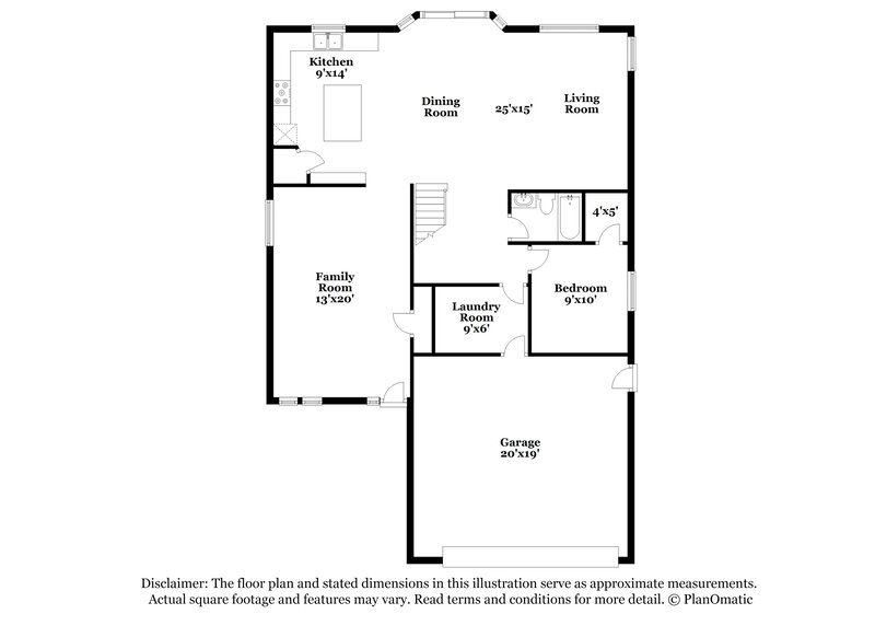 2,440/Mo, 3790 W South Butte Rd San Tan Valley, AZ 85142 Floorplan View