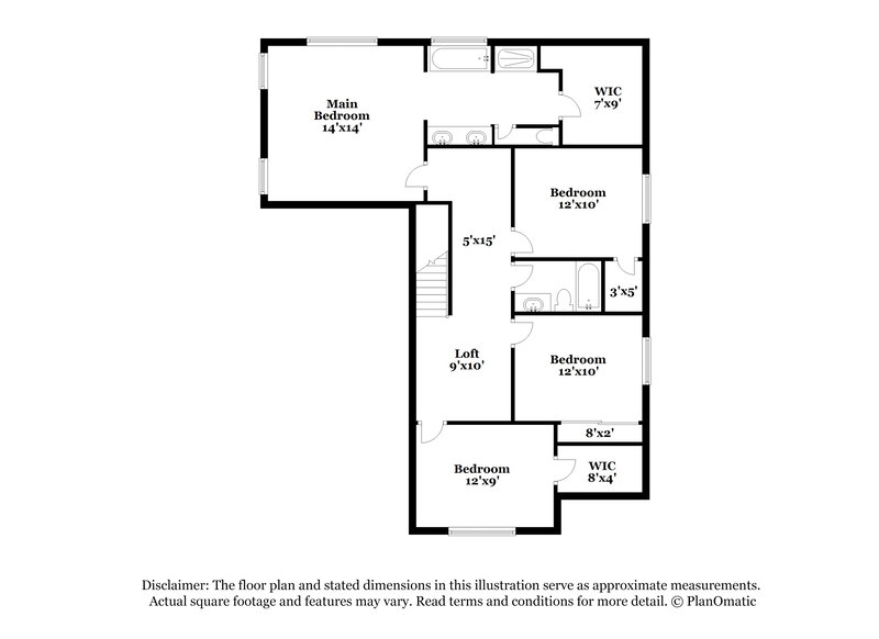 2,440/Mo, 3790 W South Butte Rd San Tan Valley, AZ 85142 Floor Plan View 2