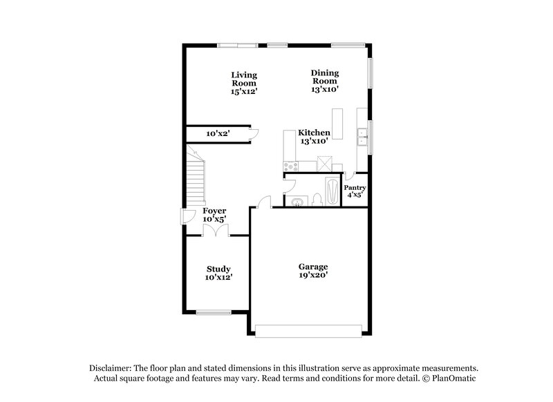 2,770/Mo, 942 E Whitten St Chandler, AZ 85225 Floor Plan View
