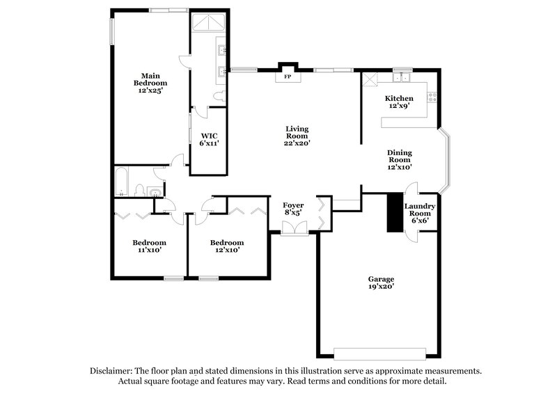 2,585/Mo, 1213 W Stottler Dr Chandler, AZ 85224 Floorplan View