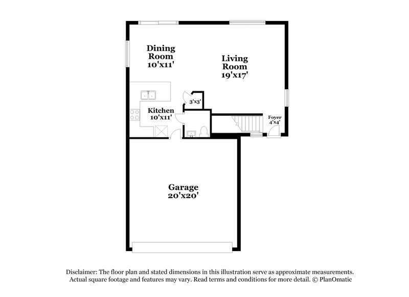 2,390/Mo, 11124 E Abilene Ave Mesa, AZ 85208 Floor Plan View