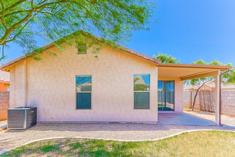 2,030/Mo, 46186 W Holly Dr Maricopa, AZ 85139 Rear View
