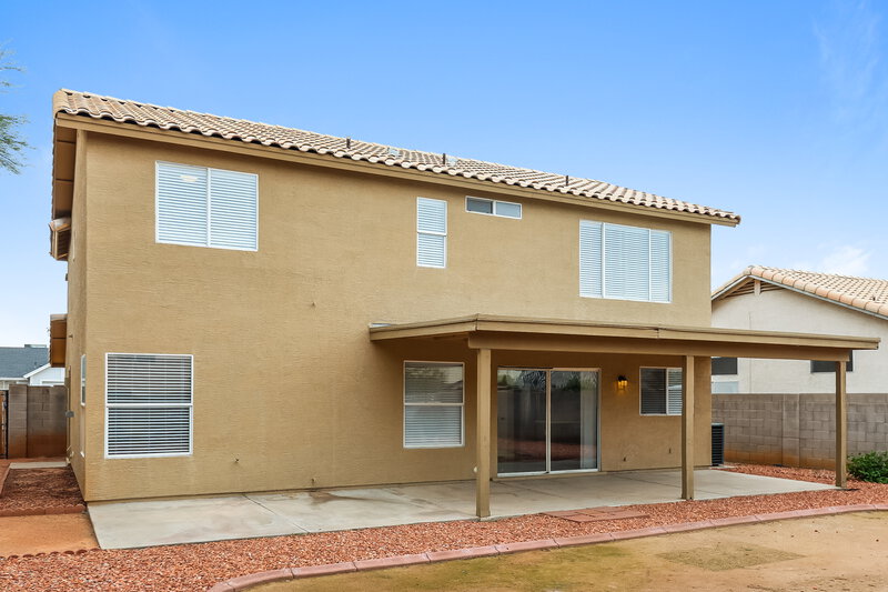 2,650/Mo, 1102 W Behrend Dr Phoenix, AZ 85027 Rear View