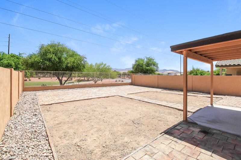 2,395/Mo, 8617 S 49th Dr Laveen, AZ 85339 Backyard View