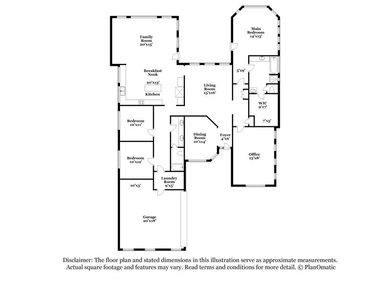 2,635/Mo, 3611 W Magellan Dr Anthem, AZ 85086 Floorplan View