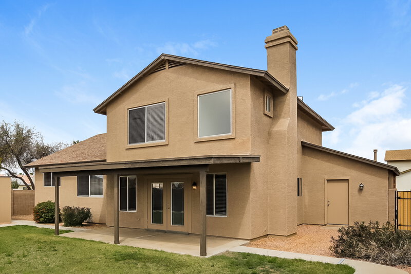 2,555/Mo, 4231 W Whispering Wind Dr Glendale, AZ 85310 Rear View