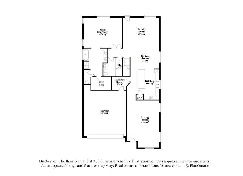 2,855/Mo, 3369 W Yellow Peak Dr Queen Creek, AZ 85142 Floor Plan View