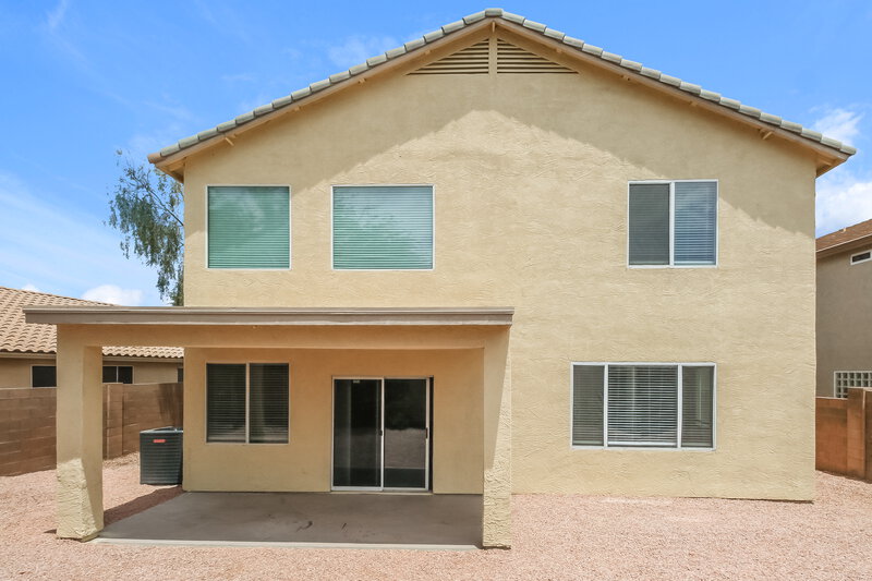 2,855/Mo, 3369 W Yellow Peak Dr Queen Creek, AZ 85142 Rear View