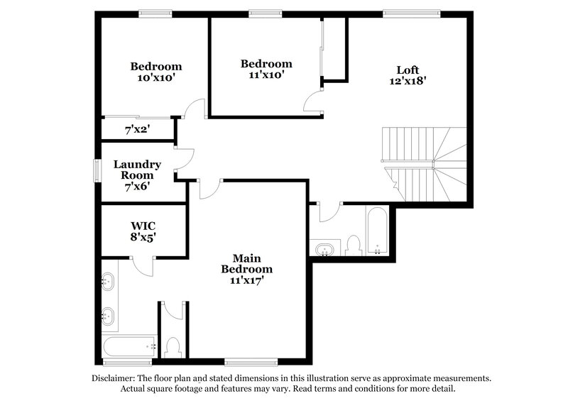 2,245/Mo, 125 N 22nd Pl Unit 117 Mesa, AZ 85213 Floorplan View 2