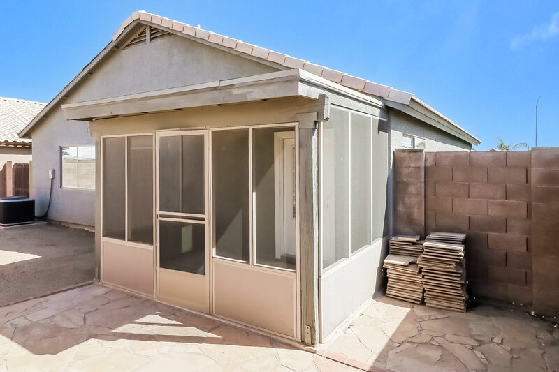 2,125/Mo, 15960 W Smokey Dr Surprise, AZ 85374 Rear View