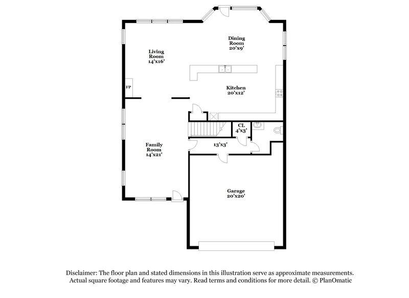 2,390/Mo, 6122 Ricker Rd Raleigh, NC 27610 Floor Plan View 2