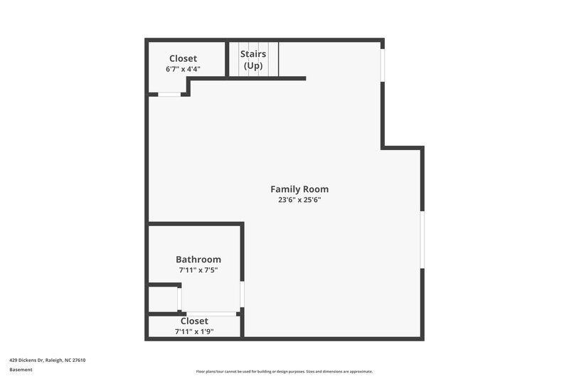 2,055/Mo, 429 Dickens Dr Raleigh, NC 27610 Floorplan View 3